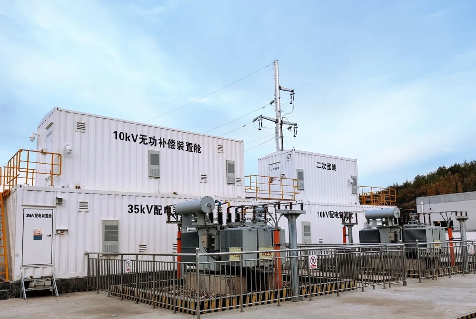 2021.10.22 مشروع التدفئة شانشي لوليانغ مقاطعة فانغشان 35 كيلو فولت