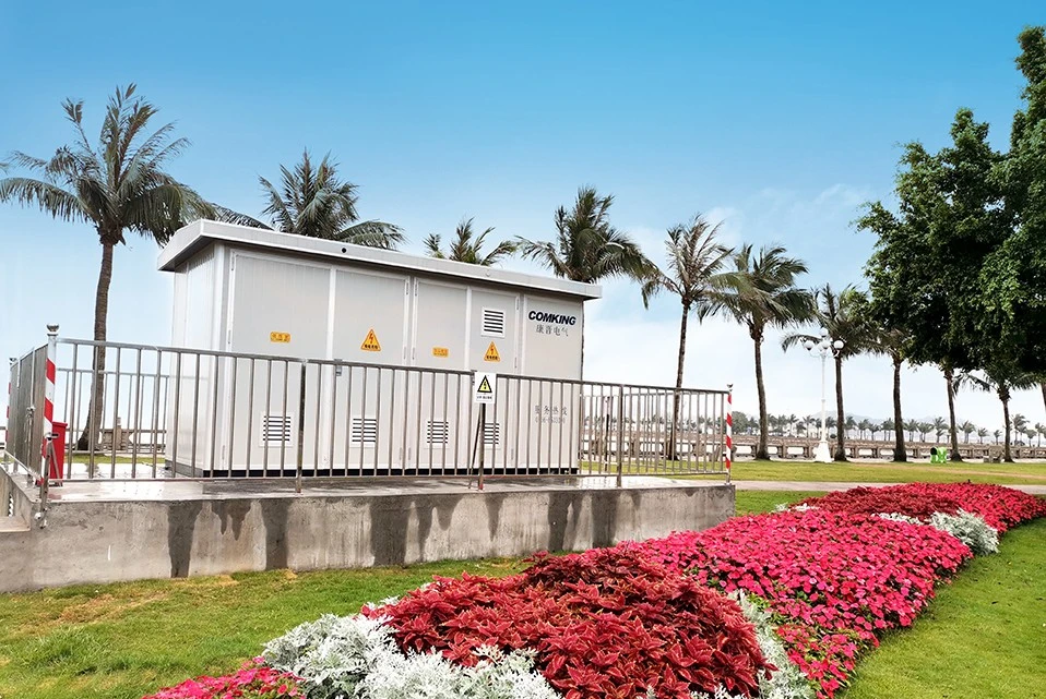 2021.4.9 Zhuhai مشروع المحطة الفرعية المدمجة هايتيان بارك 10 كيلو فولت