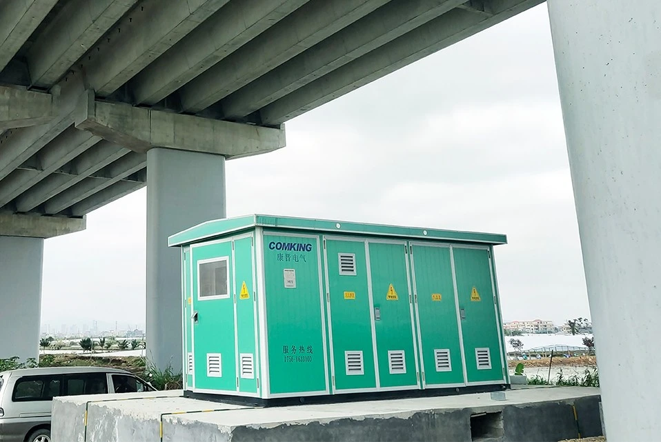 2022.11.16 Zhuhai مشروع المحطة الفرعية المدمجة لجسر شيانغهاي 10 كيلو فولت