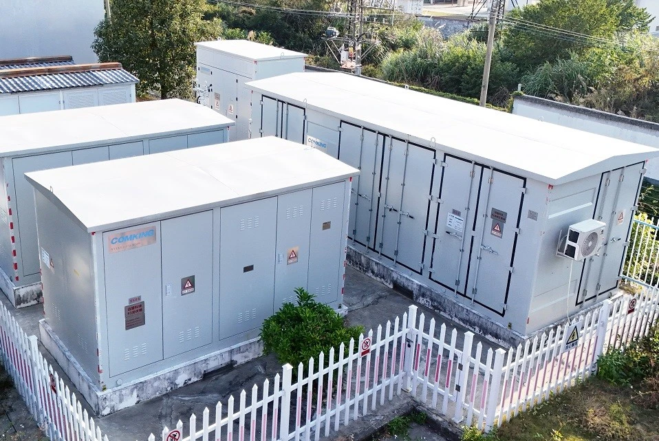 مشروع الطاقة الكهروضوئية الموزع على السطح بقدرة 11 ميجاوات في مجمع هويتشو اللوجستي في أبريل 2024