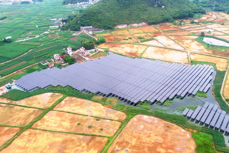 يناير 2024: مشروع Guangxi Wuxuan 20MWp لتوزيع الطاقة الكهروضوئية