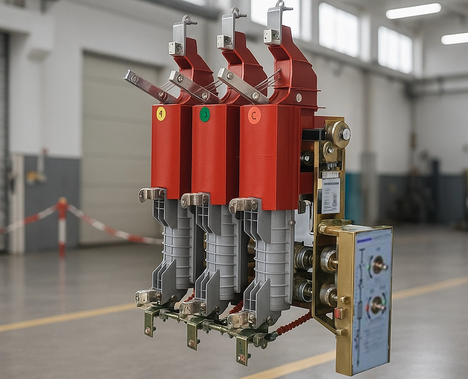 Indoor switchgear Opening and closing