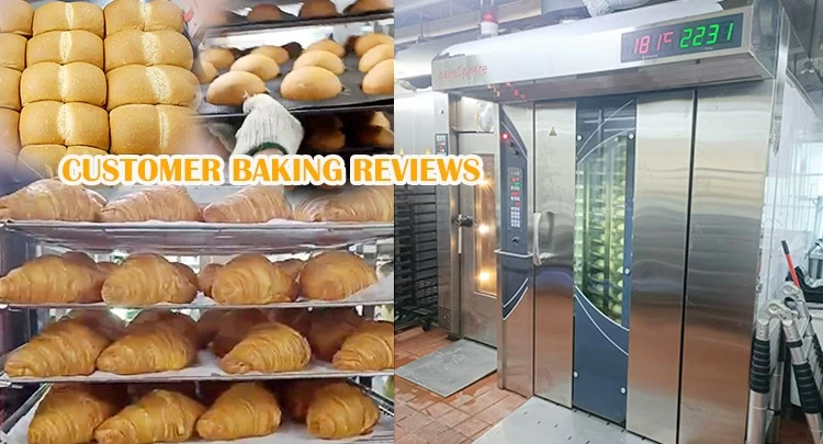 Customer Practical Evaluation: 32-Tray Electric Rotary Oven