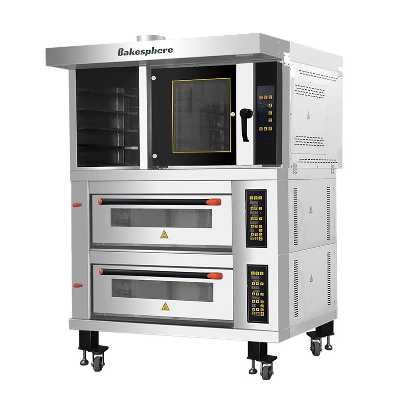 China Bakery Hot Air Convection Oven Baking Equipment Combination manufacturer