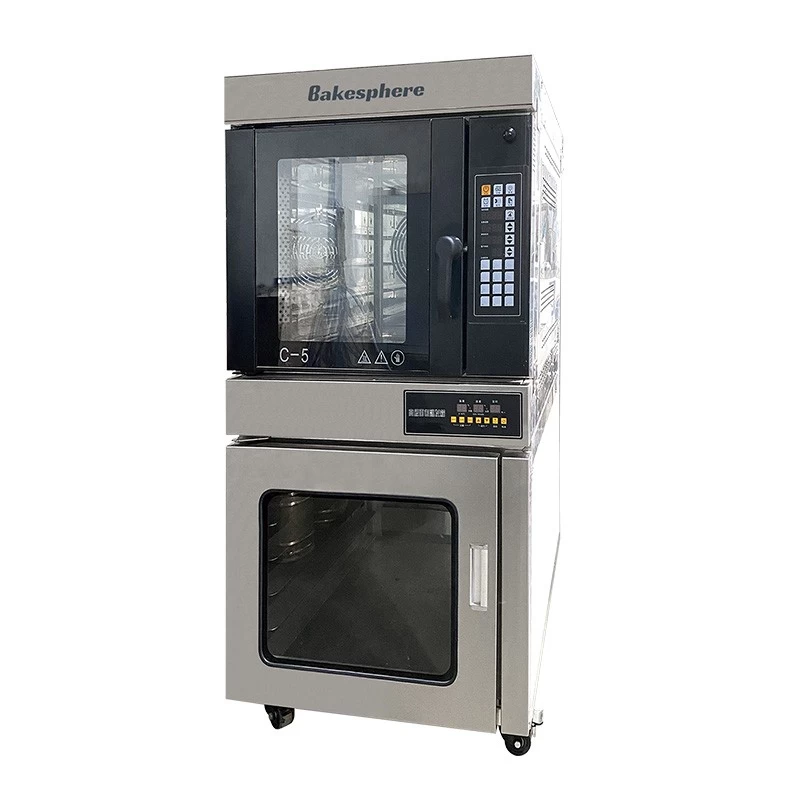 Hot Air Convection Oven and Proof Combination Oven Bakery Machine