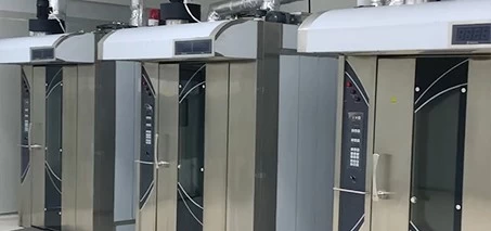 Bakery machine rotary oven