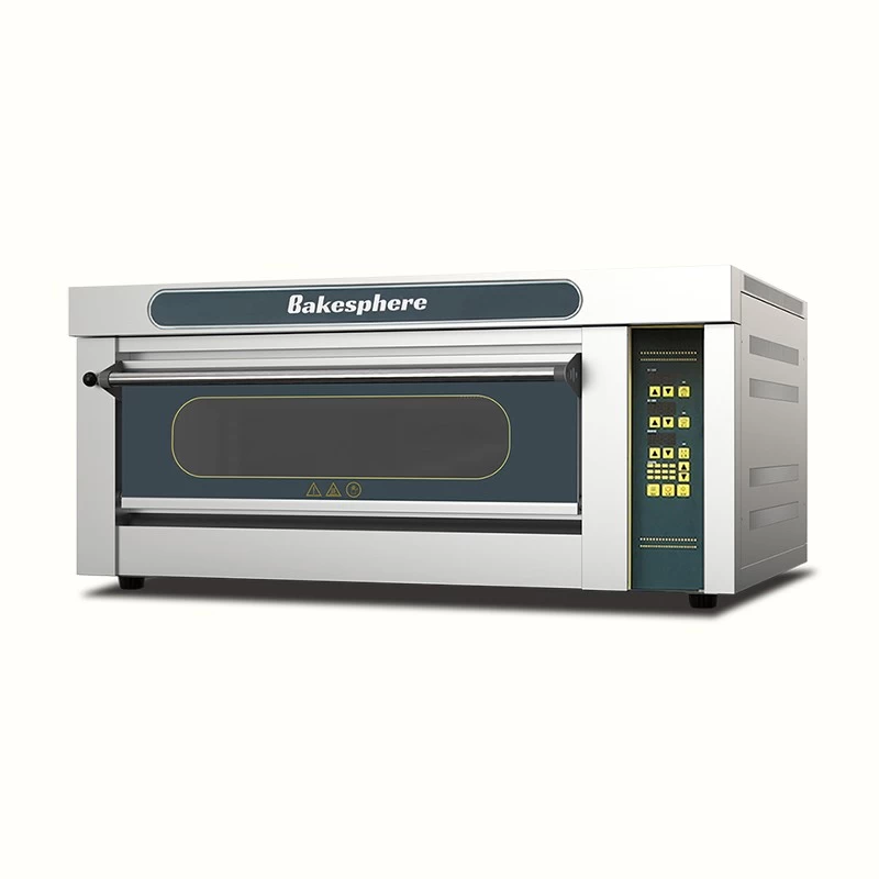 China Single Deck Gas Oven Bread Baking Oven for Bakery manufacturer