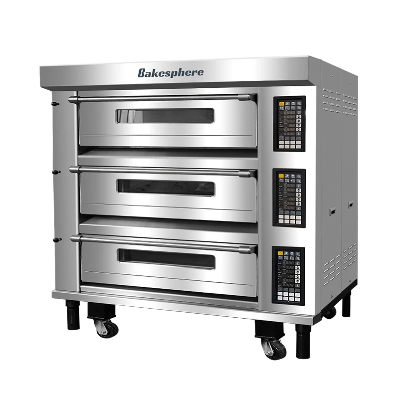 China Industrial Electric Wire Deck Oven Bakery Machine manufacturer