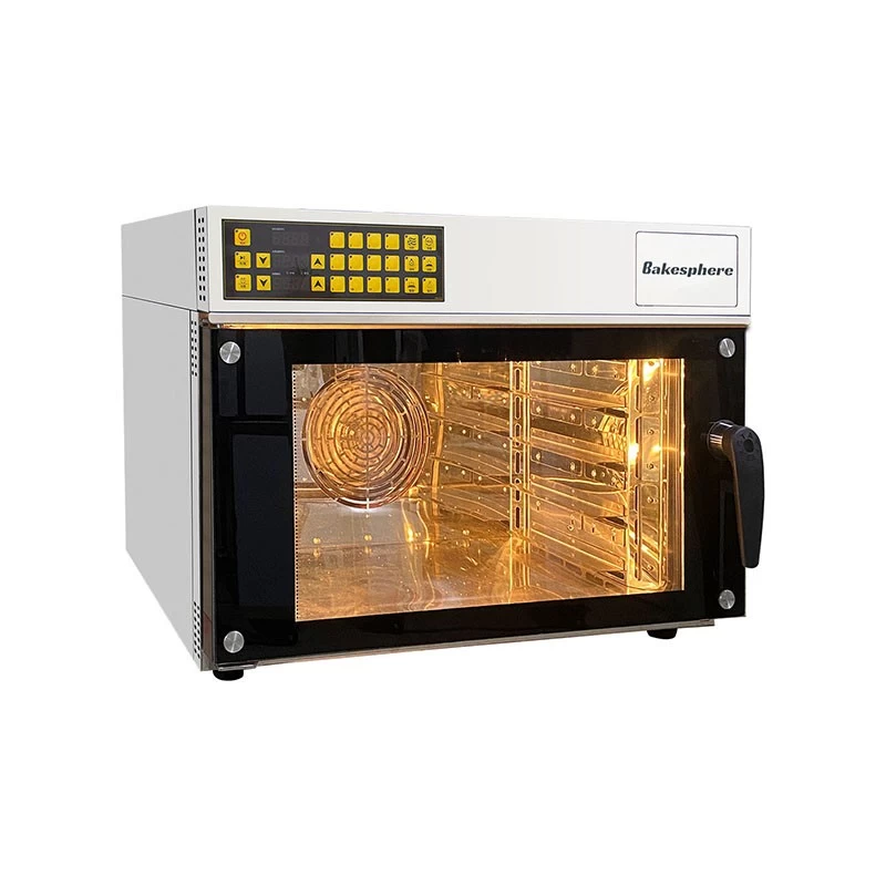 China Bakery 4 Trays Electric Hot Air Convection Oven manufacturer