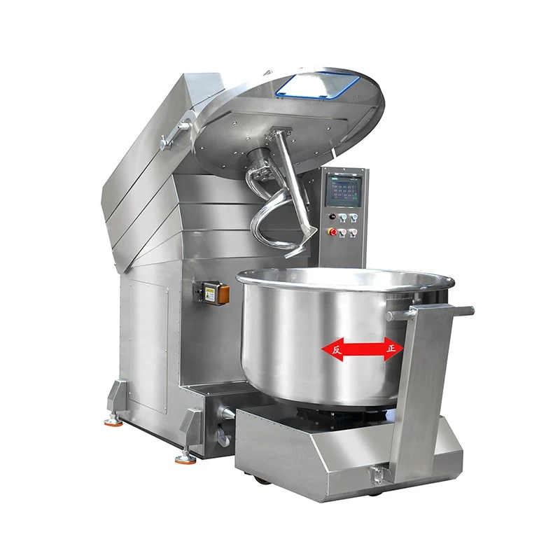 China Barrel-removable 100KG Spiral Dough Mixer Machine manufacturer