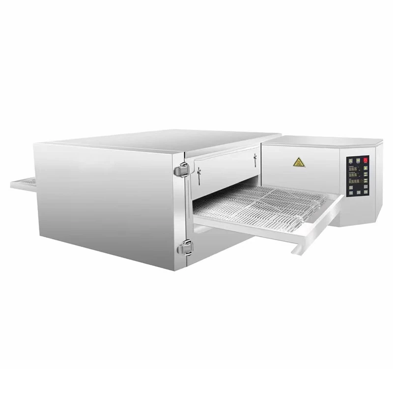 China Industrial Commercial Stainless Steel Conveyor Pizza Baking Oven manufacturer