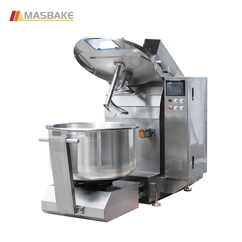 China Barrel-removable 125KG Bread Dough Spiral Mixer manufacturer