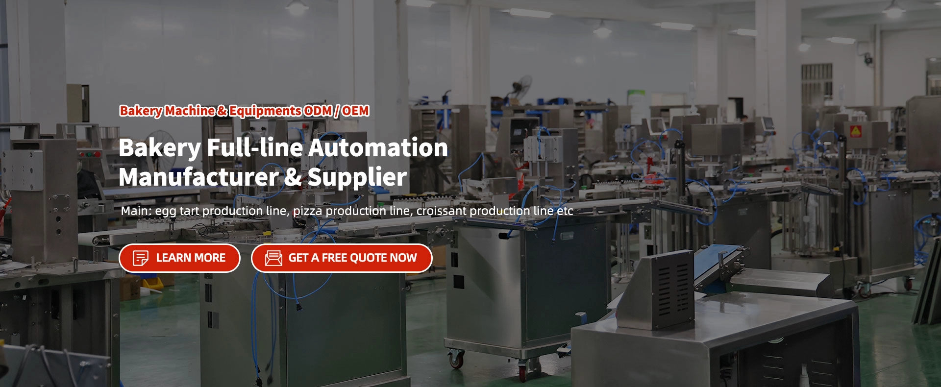 Bakery Automation Equipment Manufacturer in China