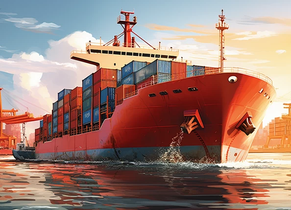 Chine Navire de fret aérien de Chine à Dubaï Transfert de fret