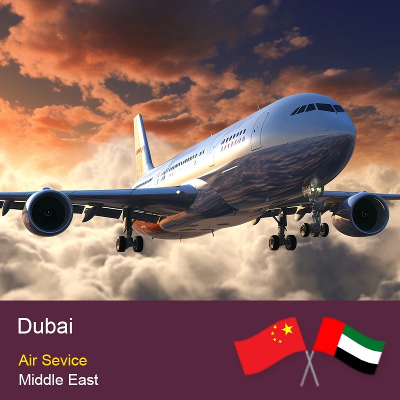 Chine Chine à Dubai Air Freight Tous les cargaisons et toutes tailles  Transfert de fret