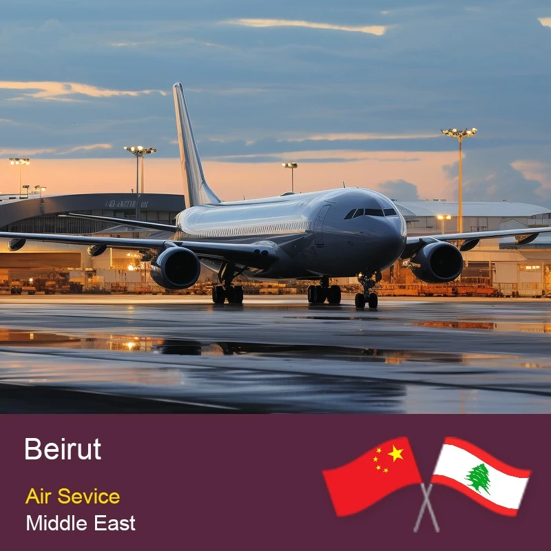 Chine Ligne dédiée de la Chine à Beyrouth Air Freight Transfert de fret