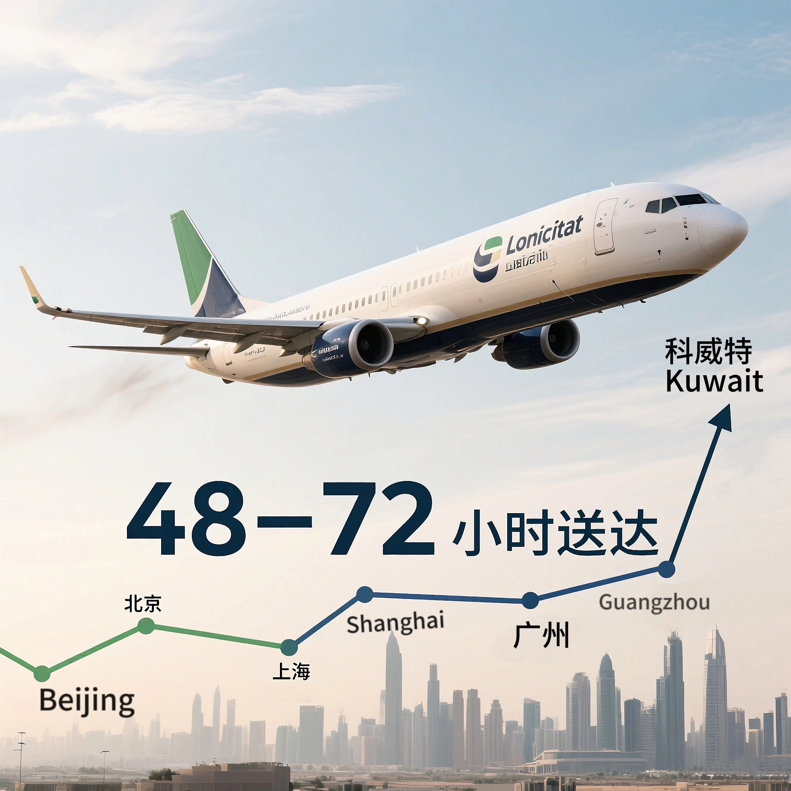 Air Freight Special Line from China to Kuwait, Quality Service Guaranteed