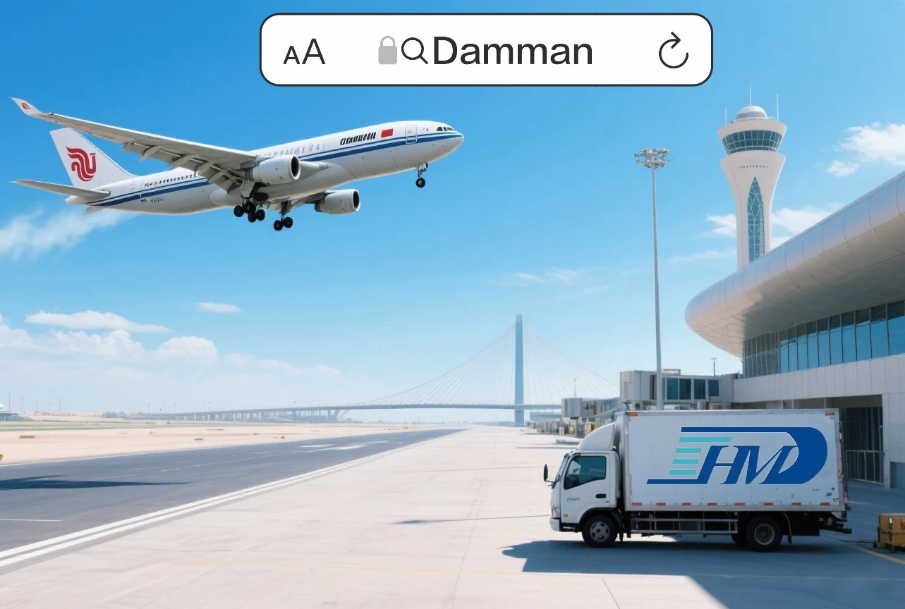 China Direct Fly to Dammam, Saudi Arabia Air Freight Door to Door