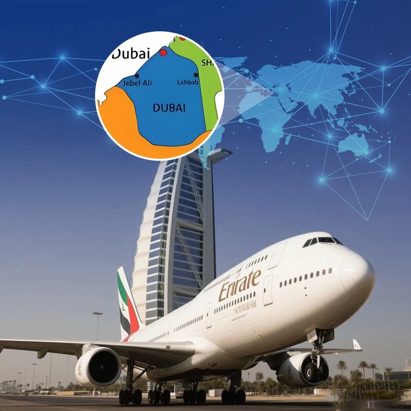 Chine Freight aérien à Dubaï Transfert de fret