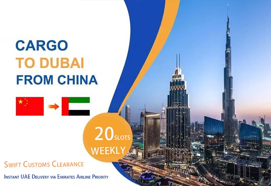 Air freight from China to Dubai