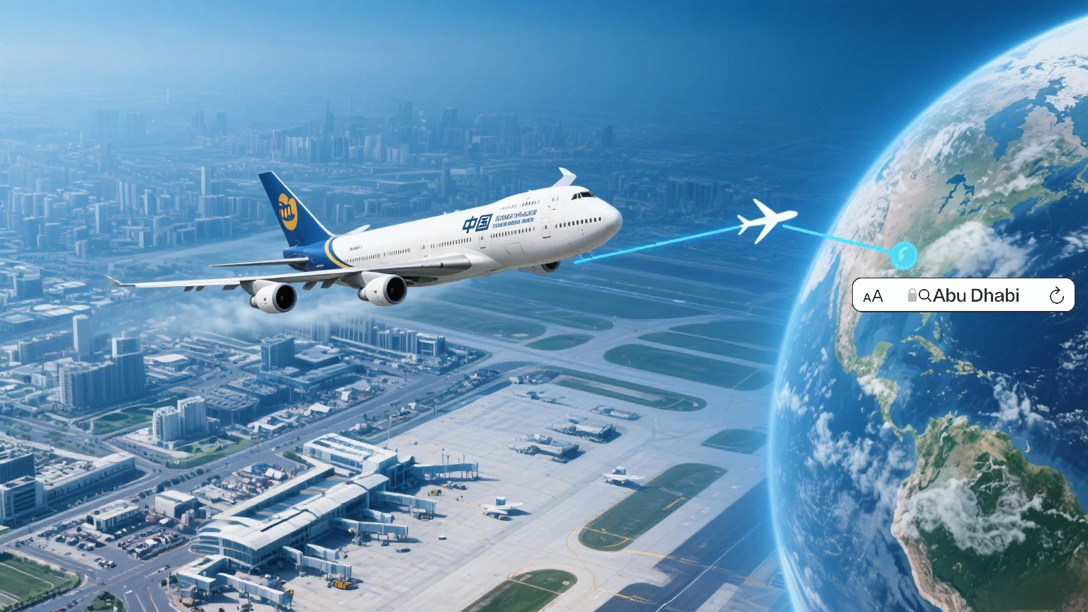 China to Abu Dhabi Air Freight