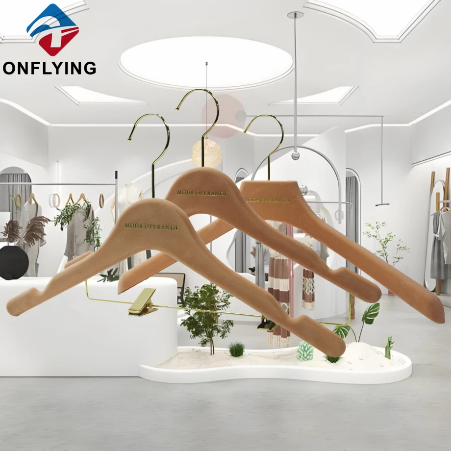 China Velvet Clothes Hangers