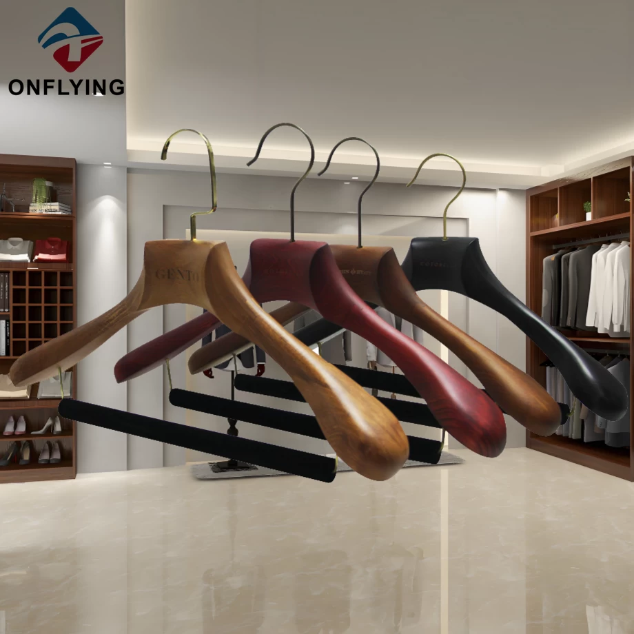 Wooden Suit hangers factory