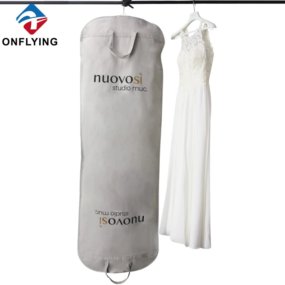 porcelana Muslin Ropa personalizada Vestido de novia de lujo Bolsa de algodón Proveedor de fábrica fabricante