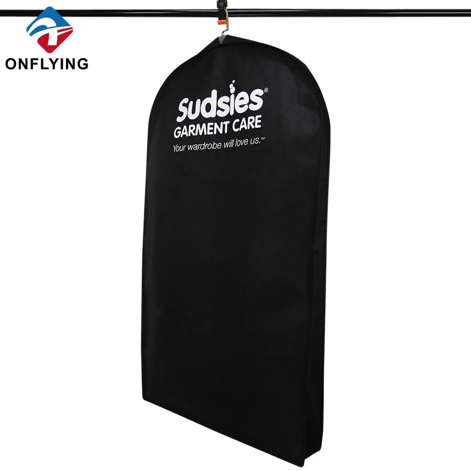Biodegradable Garment Cover Non Woven Suit Clothes Storage Bag Factory Supplier