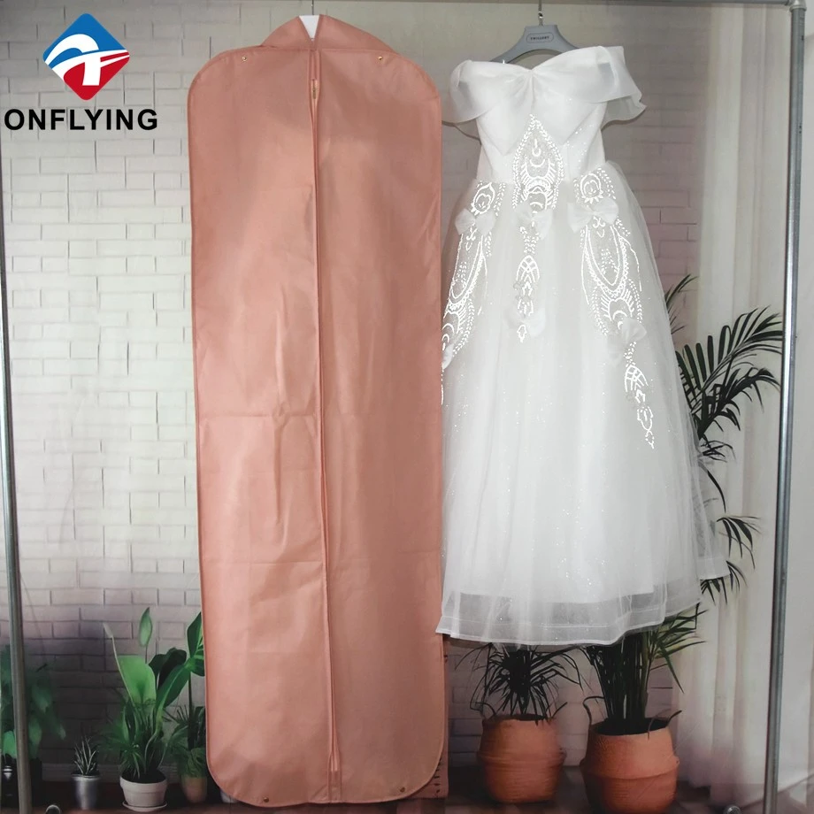 China Dust Bag Gold Zipper