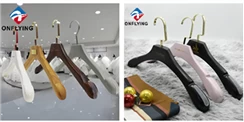 HIGH END WOODEN TOP HANGERS HIGH END WOODEN TOP HANGERS