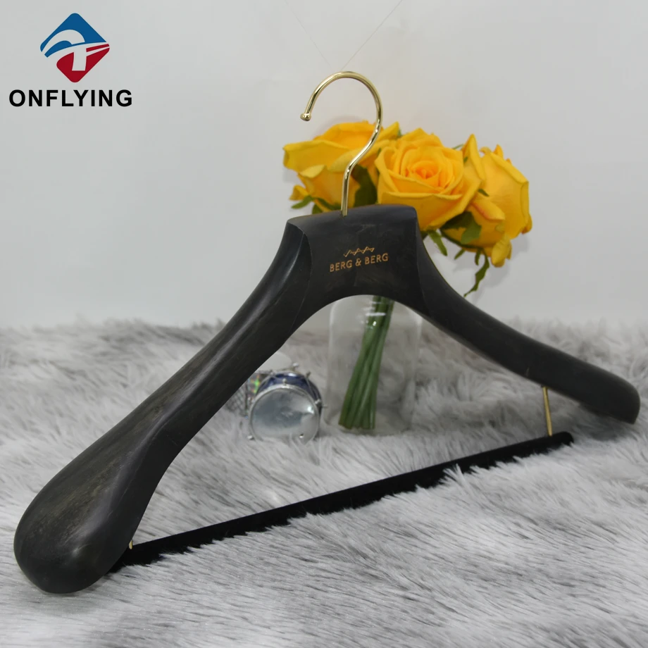 Wood Hangers Custom Logo Manufacturer