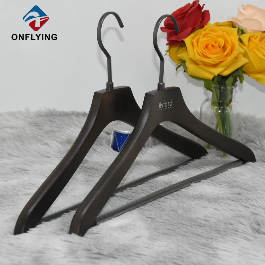 Suit Hangers With Logo Supplier