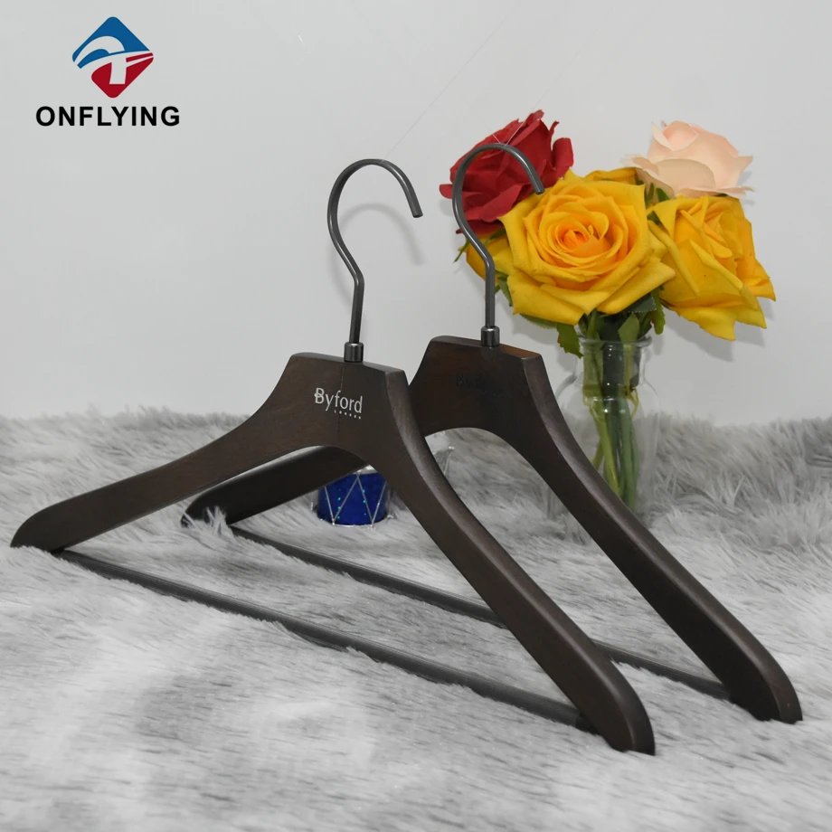 Suit Hangers With Logo Manufacturer