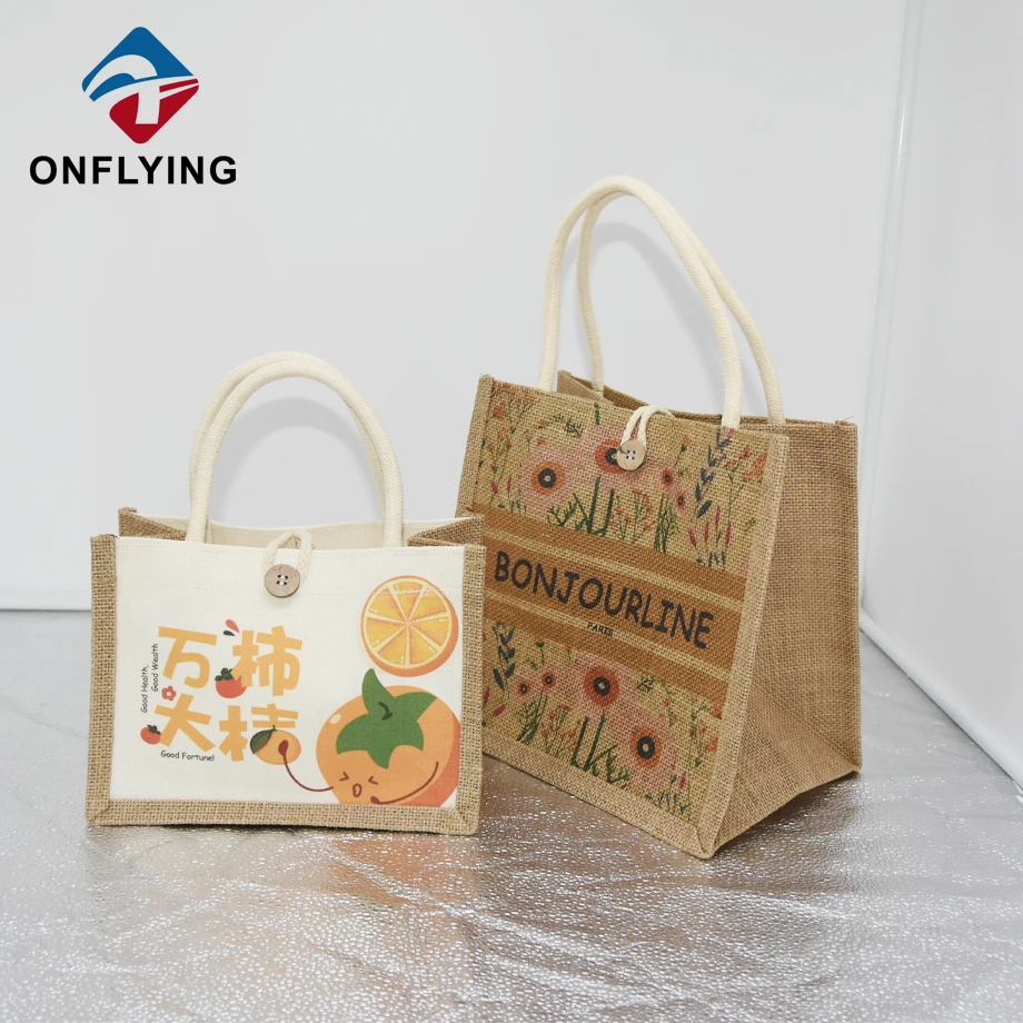 Reusable Jute Tote Bag Manufacturer