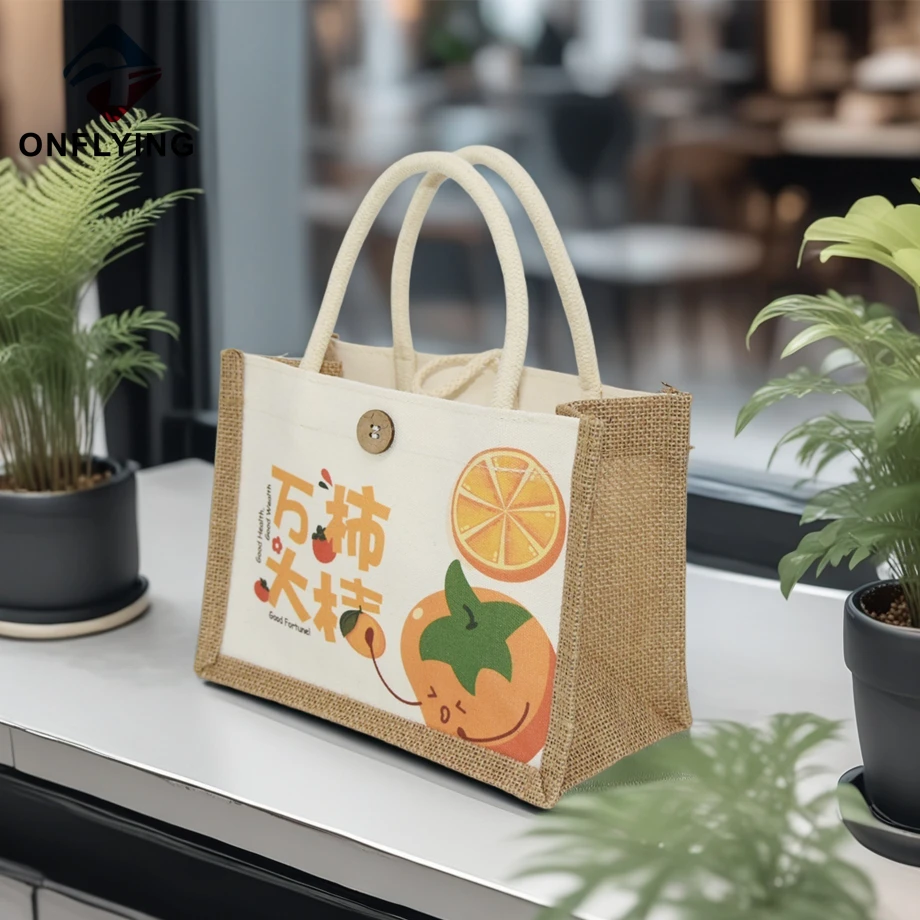 Custom Jute Tote Bag Supplier