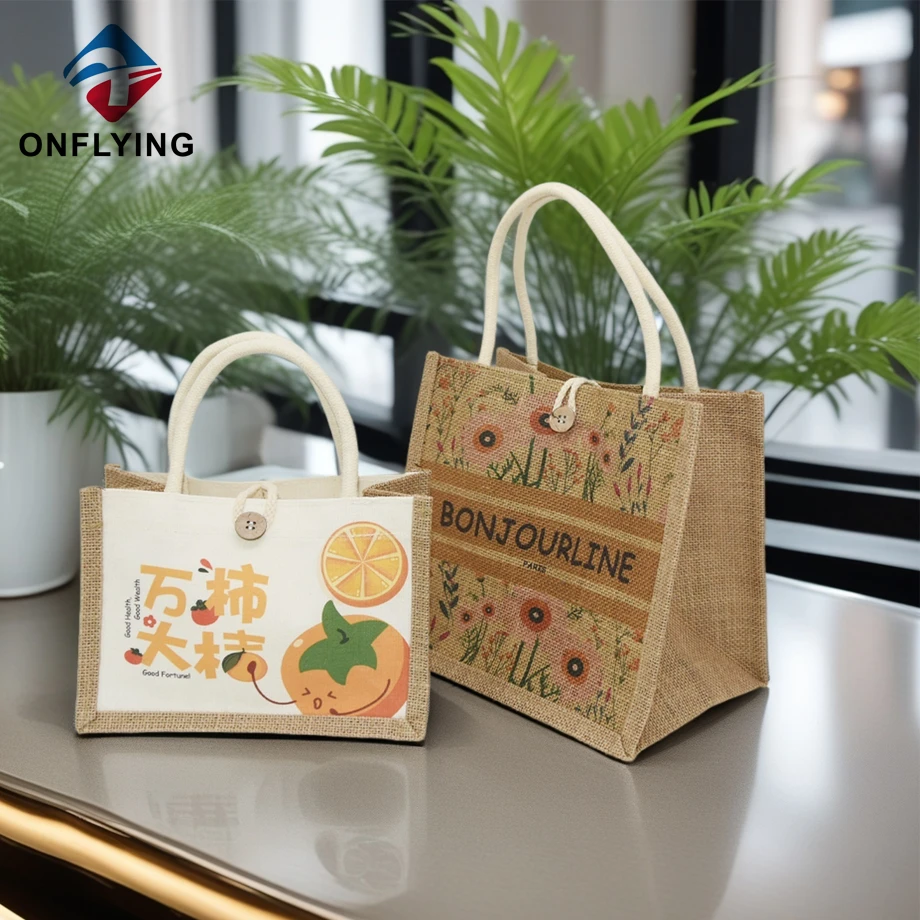 Custom Jute Tote Bag Manufacturer
