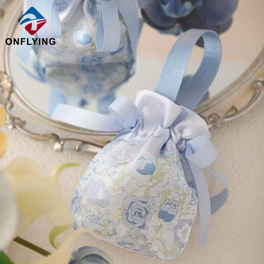 Custom Satin Drawstring Bag Manufacturer