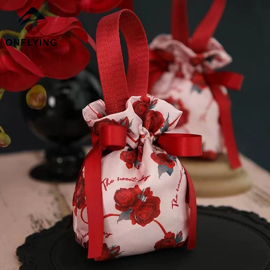 중국 맞춤형 고급 다기능 저장형 스토리지 새틴 드로 스트링 백 중국 공장 제조업체