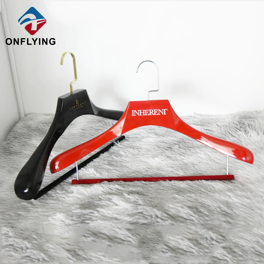 Luxury Wooden Suit Hangers Supplier