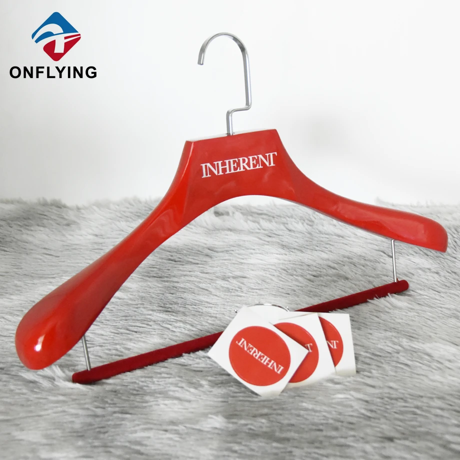 Boutique Luxury Wooden Suit Hangers Supplier