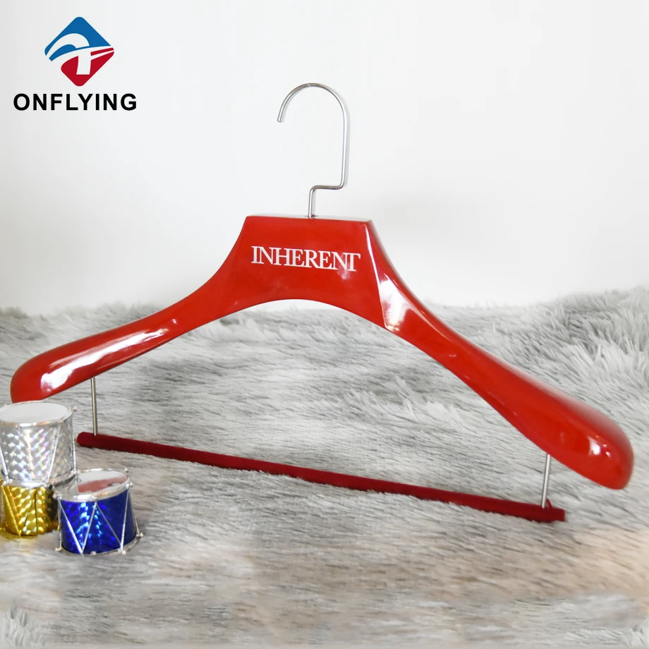 Luxury Wooden Suit Hangers Supplier