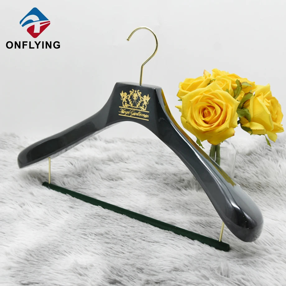 Custom Logo Clothes Wooden Hanger Manufacturer