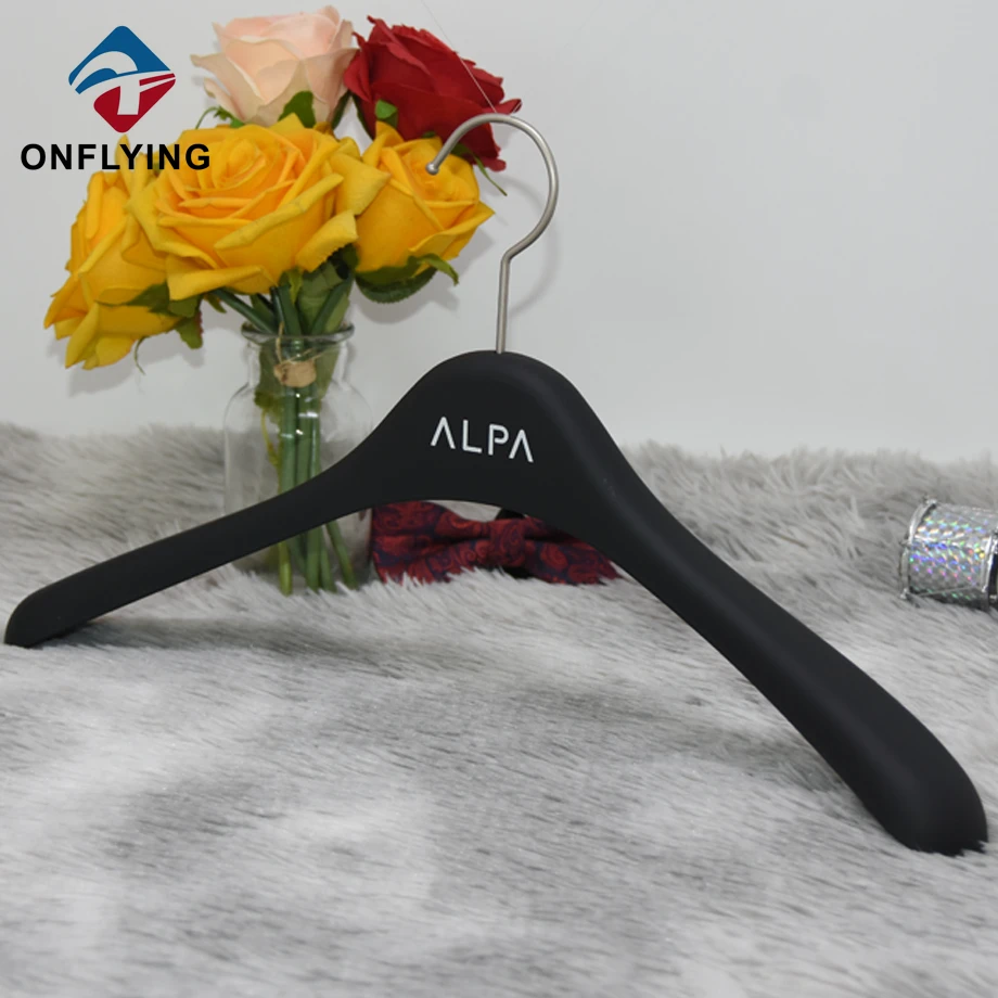 Nickeling Hook Rubber Coated Plastic Hanger Factory