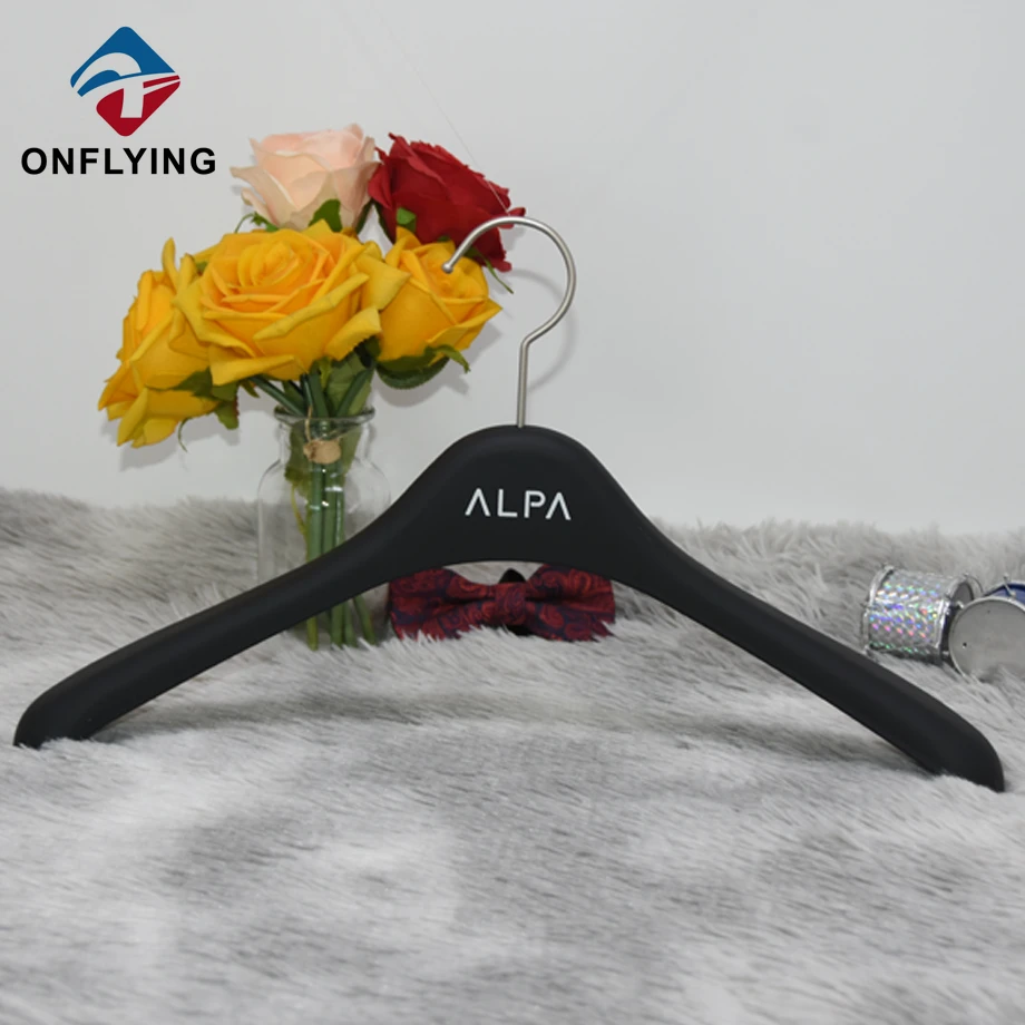 Nickeling Hook Rubber Coated Plastic Hanger Manufacturer