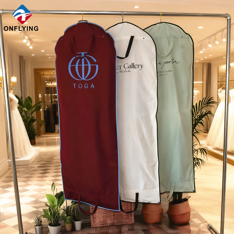 Chine Sacs haut de gamme en mousseline de coton bordeaux pour robe de mariée, usine personnalisée en Chine fabricant