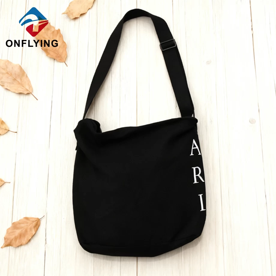 China Sacolas de compras de lona pretas duráveis ​​personalizadas orgânicas de luxo Fabricante da China fabricante