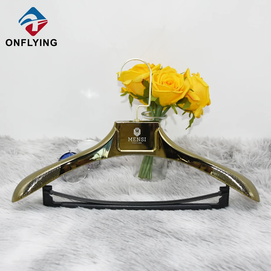 Custom Electroplate Suit Hangers Factory