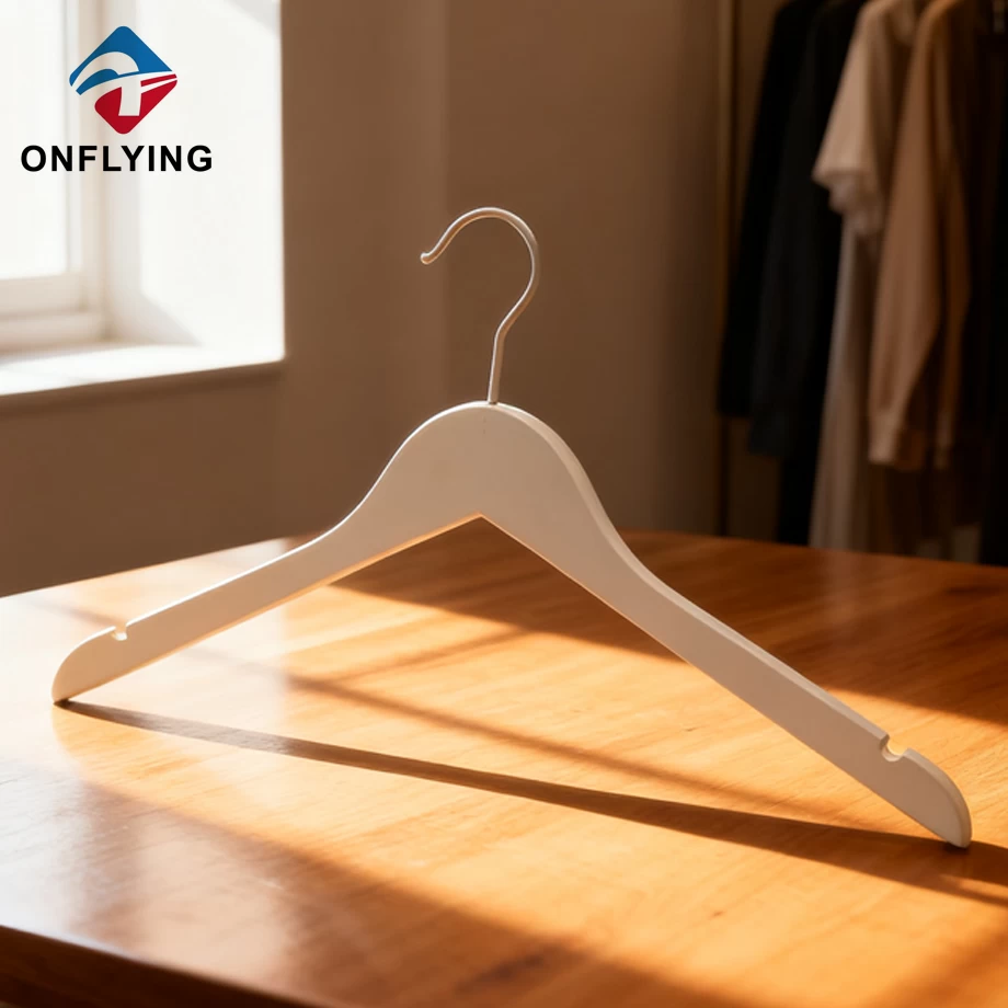 China Smooth Custom Logo Wedding Party White Bridal Dress Hanger China Supplier manufacturer