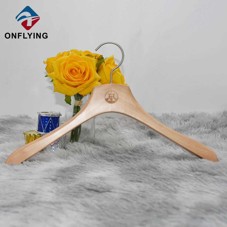 Custom Clothes Wood Hangers Supplier